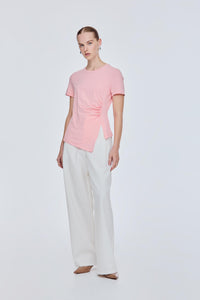 Asymmetrical Gathered Top