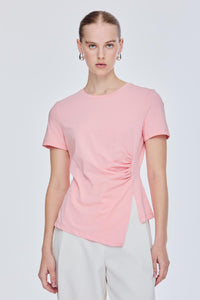 Asymmetrical Gathered Top