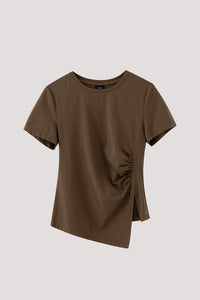 Asymmetrical Gathered Top