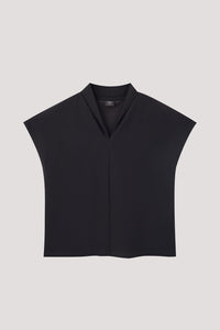 Funnel V-Neck Top
