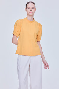 Easy Wear Puffed Sleeve Top