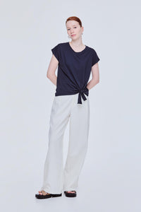 Tie Detail Magyar Top