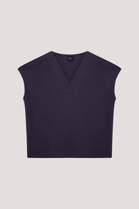 V-Neck Boxy Vest Top