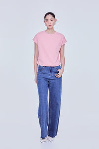 Pleated Waist Magyar Tops