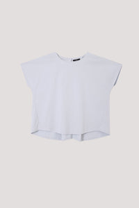 Pleated Back Flare Top