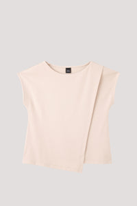 Asymmetrical Panelled Tee Blouse