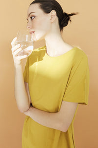 Round Neck Magyar Dress