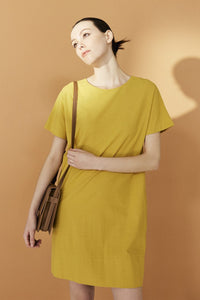 Round Neck Magyar Dress