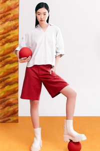 Basic Wide Leg Shorts