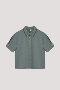 Double Button Down Blouse