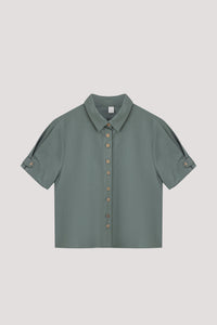 Double Button Down Blouse