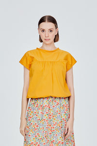Gathered Magyar Blouse