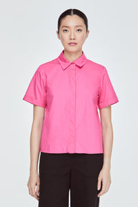 Collared Button Down Blouse