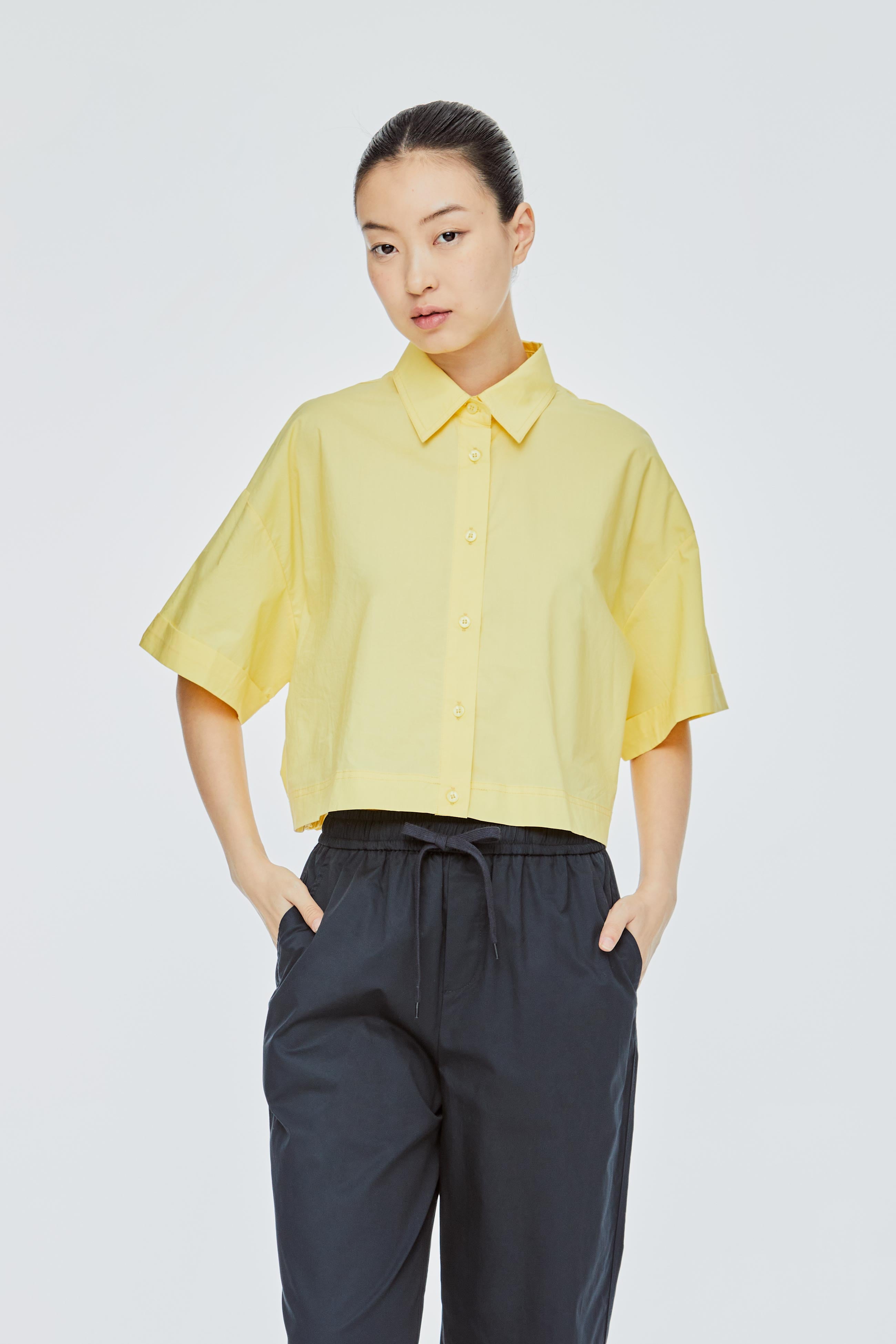 【新品】Smooth Short Tops フリーサイズ アイボリー ROAD ALL OVER PRINT SHORT SLEEVE TOP | Birch | T-Shirts