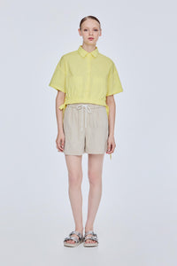 Side Tie-Up Shirt