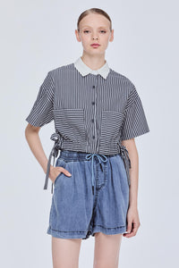Side Tie Up Shirt