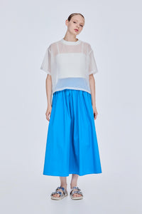 Oversized Sheer Top