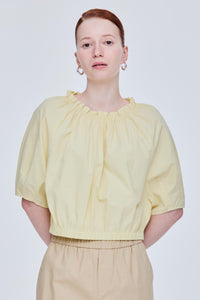 Scrunched Raglan Blouse