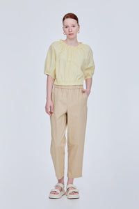 Scrunched Raglan Blouse