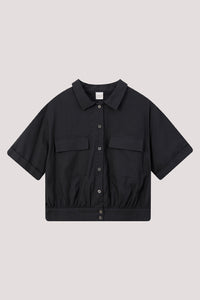 Gathered Hem Blouse