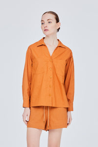 Asymmetrical Hem Blouse