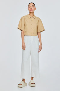 Boxy Collared Shirt
