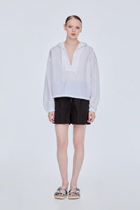 Hooded Pullover Shirt