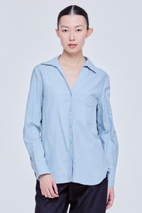 Collared V-Neck Shirt