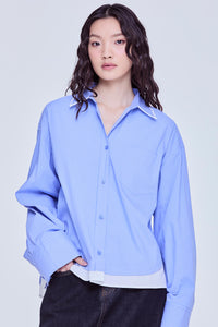 Collared Stripes Button Up Shirt