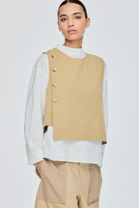 Asymmetrical Hem Vest