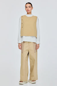 Asymmetrical Hem Vest