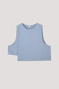Asymmetrical Hem Vest