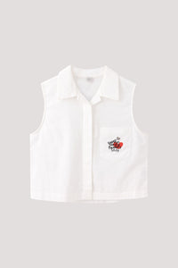 Tweety Embroidered Top