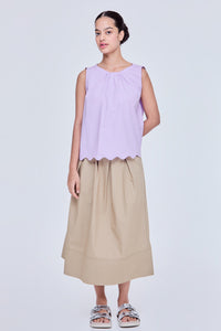 Babydoll Scrunched Top