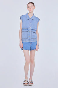 Denim Vest Jacket