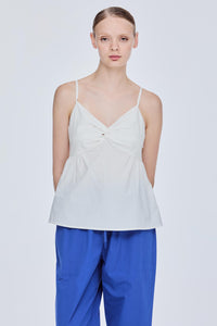 Peplum Twist Top