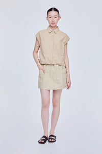 Magyar Scrunched Blouse