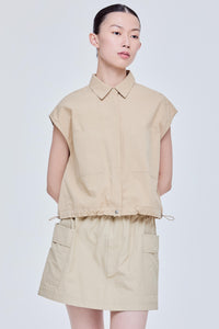 Magyar Scrunched Blouse
