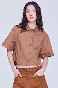 Boxy Collared Shirt