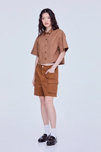 Boxy Collared Shirt