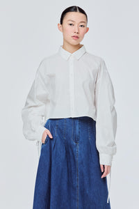 Adjustable Drawcords Detail Blouse