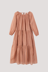 Raglan A-Line Tiered Dress