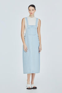 Oversized Denim Dungaree