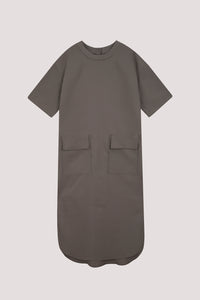 Basic Pockets Straight Cut Dress