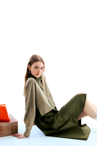 Layered Shirt Dress
