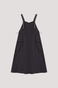 Maxi Pinafore Dress