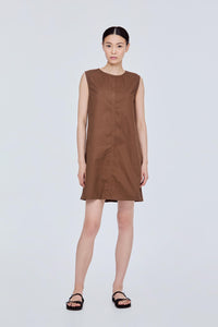 Panelled A-Line Dress