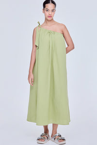 Self Tie Asymmetrical Togo Dress