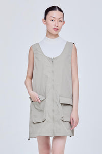 Mini Drawstring Dress
