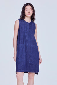 Denim Shift Dress